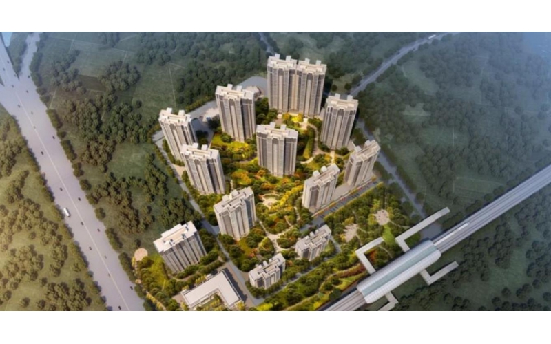2018年7月至11月上海建工承建漢南華發(fā)中城水岸項(xiàng)目3臺(tái)300kw供電4個(gè)月
